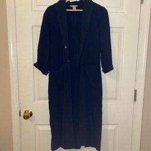 H&M Black Duster Blazer